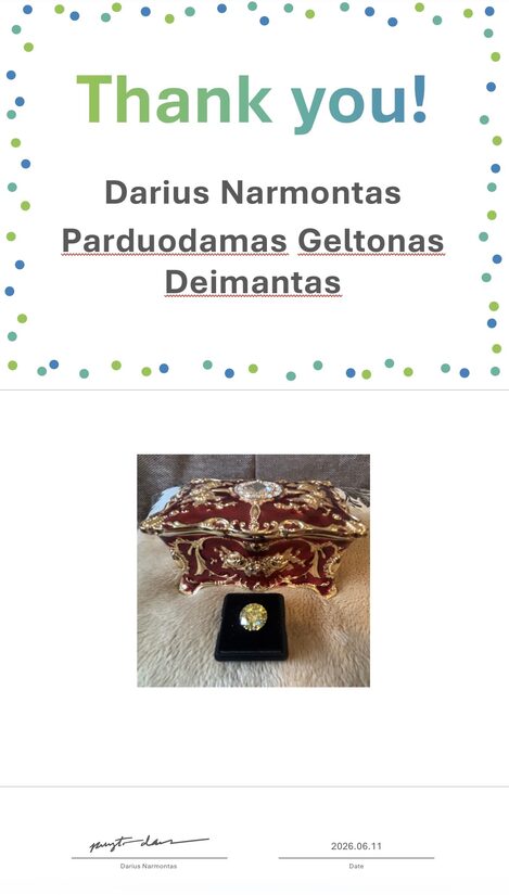 Geltonas Deimantas